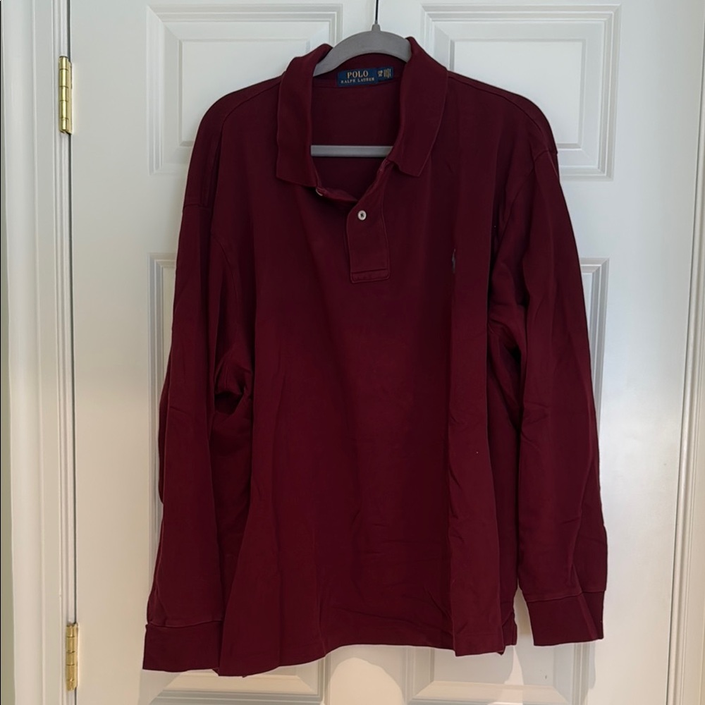 Polo by Ralph Lauren Red Polo Shirt Classic Style